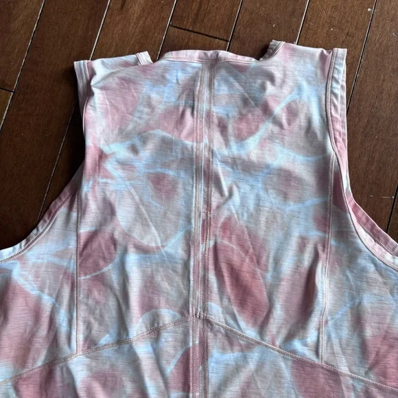 CALIA by Carrie Underwood Pink Tie-Dye Muscle Tank - Picture 9 of 9